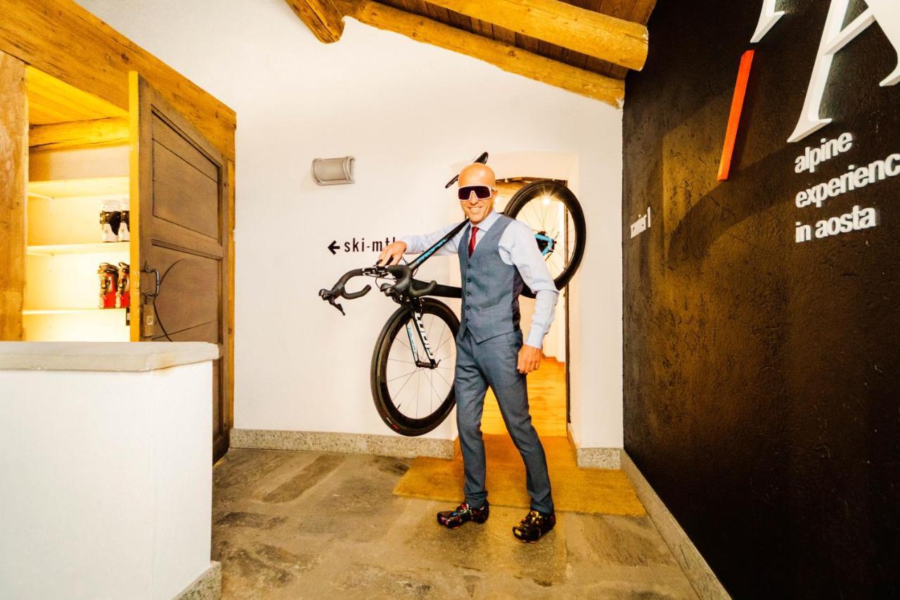 Alp Apartments Ski & Bike - Xavier Аоста Екстер'єр фото